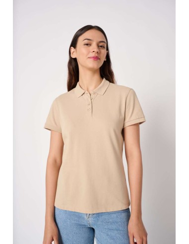IDE-IB221-LADIES' PIQUE POLO SHIRT
